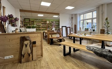 Showroom von Holzhandel Böhlen